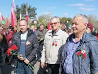 ПМК-3 приняла участие в районном митинге, посвященном Дню Победы